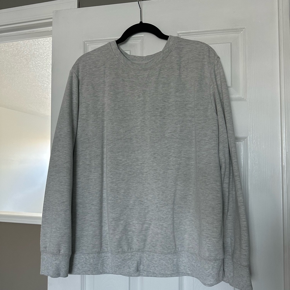 Women’s Lounge Sweatshirt, Gray XL